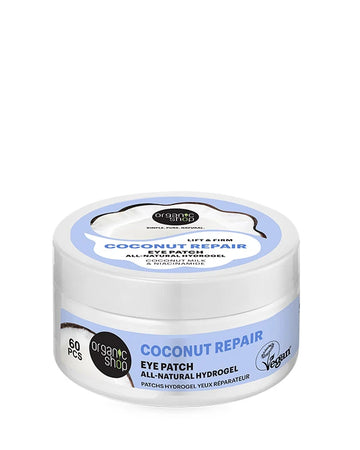 Organic Shop Coconut Repair Eye Patch Επιθέματα Ματιών με Καρύδα Συσκευασία